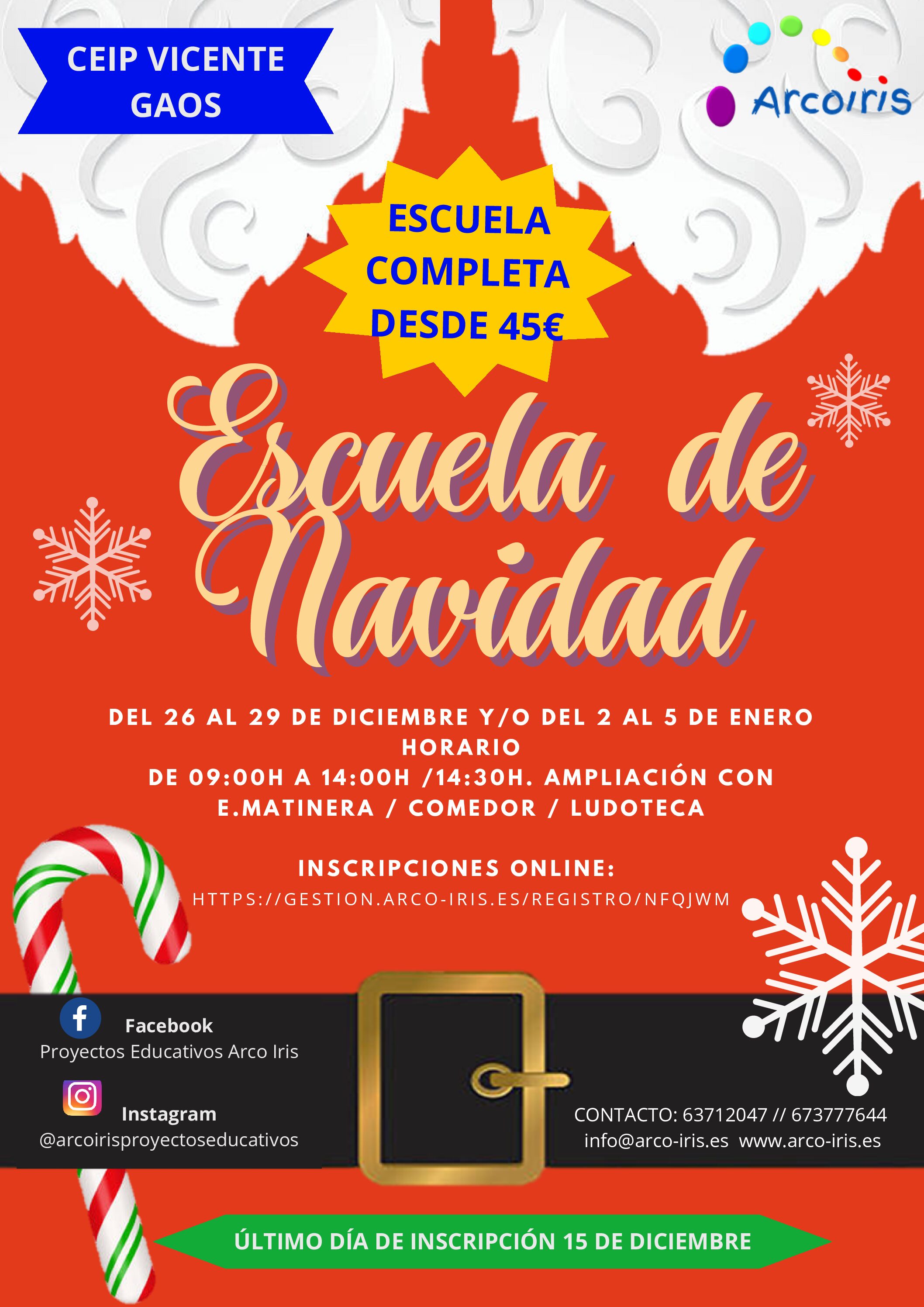 Escuela de Navidad